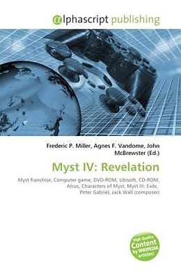 Couverture cartonnée Myst IV: Revelation de 