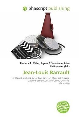 Couverture cartonnée Jean-Louis Barrault de 