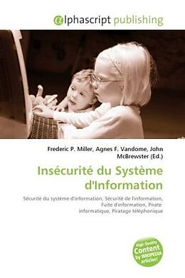 Couverture cartonnée Insécurité du Système d'Information de 