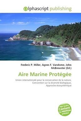 Couverture cartonnée Aire Marine Protégée de 