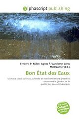 Couverture cartonnée Bon État des Eaux de 