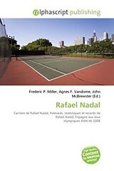 Couverture cartonnée Rafael Nadal de 