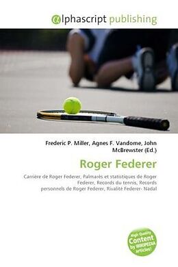 Couverture cartonnée Roger Federer de 