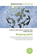 Couverture cartonnée Biogéographie de 