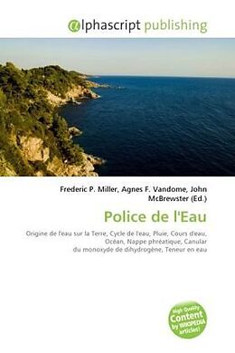 Couverture cartonnée Police de l'Eau de 