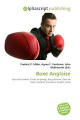 Couverture cartonnée Boxe Anglaise de 