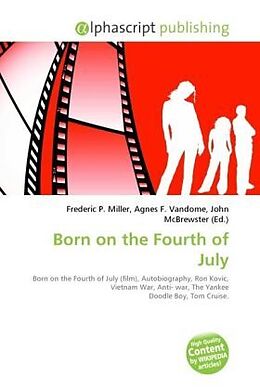 Couverture cartonnée Born on the Fourth of July de 