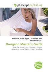 Couverture cartonnée Dungeon Master's Guide de 