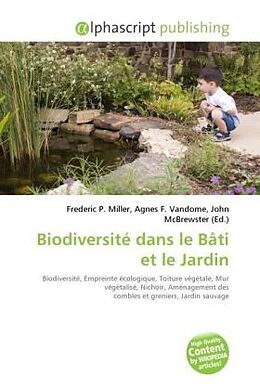 Couverture cartonnée Biodiversité dans le Bâti et le Jardin de 