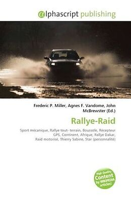 Couverture cartonnée Rallye-Raid de 