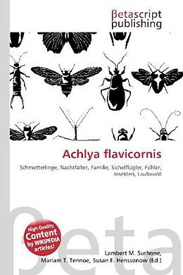 Kartonierter Einband Achlya flavicornis von 