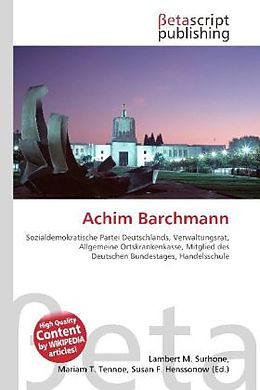 Kartonierter Einband Achim Barchmann von 