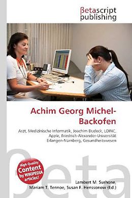 Kartonierter Einband Achim Georg Michel-Backofen von 
