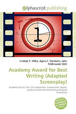 Kartonierter Einband Academy Award for Best Writing (Adapted Screenplay) von 