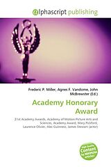 Kartonierter Einband Academy Honorary Award von 
