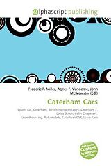 Couverture cartonnée Caterham Cars de 
