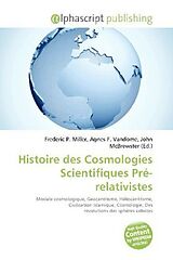 Couverture cartonnée Histoire des Cosmologies Scientifiques Pré-relativistes de 