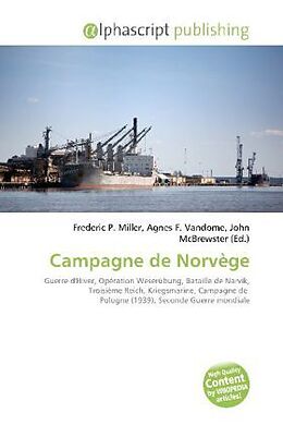 Couverture cartonnée Campagne de Norvège de 