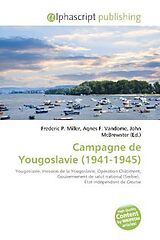 Couverture cartonnée Campagne de Yougoslavie (1941-1945) de 