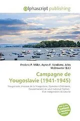  Campagne de Yougoslavie (1941-1945) von 