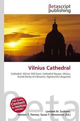Kartonierter Einband Vilnius Cathedral von 