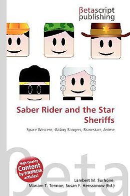 Couverture cartonnée Saber Rider and the Star Sheriffs de 