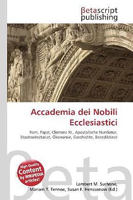 Kartonierter Einband Accademia dei Nobili Ecclesiastici von 