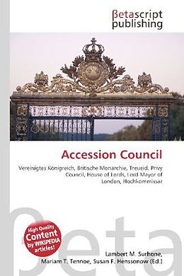 Kartonierter Einband Accession Council von 