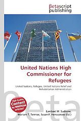 Couverture cartonnée United Nations High Commissioner for Refugees de 