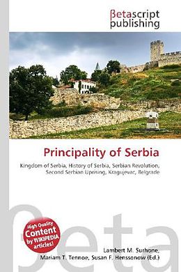 Kartonierter Einband Principality of Serbia von 
