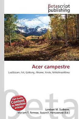 Kartonierter Einband Acer campestre von 