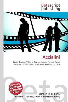 Kartonierter Einband Accialini von 
