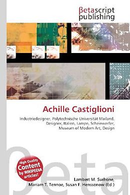 Kartonierter Einband Achille Castiglioni von 