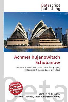 Kartonierter Einband Achmet Kujanowitsch Schubanow von 