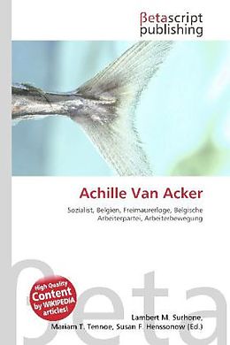 Kartonierter Einband Achille Van Acker von 
