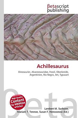 Kartonierter Einband Achillesaurus von 