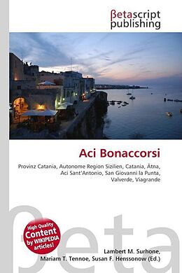 Kartonierter Einband Aci Bonaccorsi von 