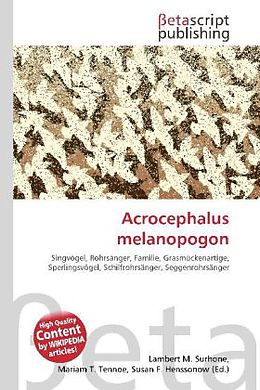 Kartonierter Einband Acrocephalus melanopogon von 