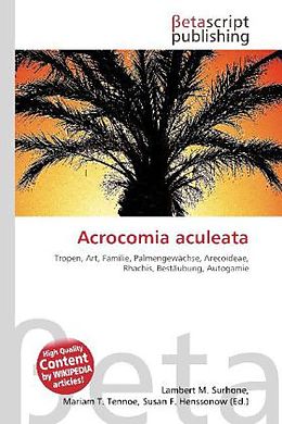 Kartonierter Einband Acrocomia aculeata von 