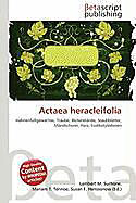 Kartonierter Einband Actaea heracleifolia von 