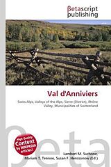 Couverture cartonnée Val d'Anniviers de 