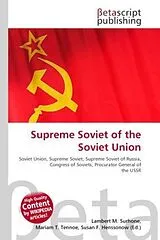 Supreme Soviet of the Soviet Union von