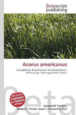 Kartonierter Einband Acorus americanus von 