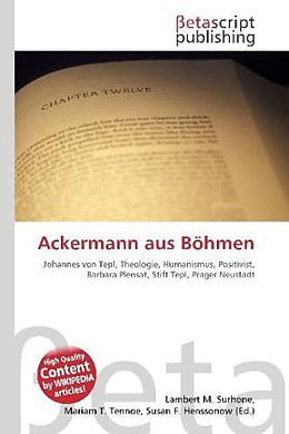 Kartonierter Einband Ackermann aus Böhmen von 