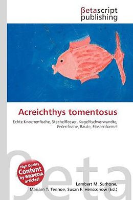 Kartonierter Einband Acreichthys tomentosus von 