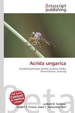 Kartonierter Einband Acrida ungarica von 