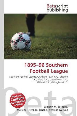 Kartonierter Einband 1895 96 Southern Football League von 