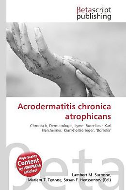 Kartonierter Einband Acrodermatitis chronica atrophicans von 