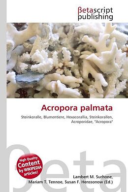 Kartonierter Einband Acropora palmata von 