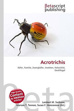 Kartonierter Einband Acrotrichis von 